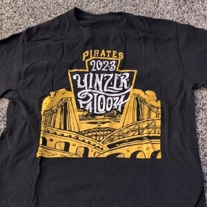 Black and Gold Graphic T-Shirt